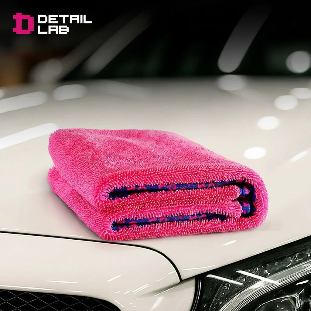 Detail Lab Twisted Loop Drying Towel — Lint-Free Pro Absorbent Cloth