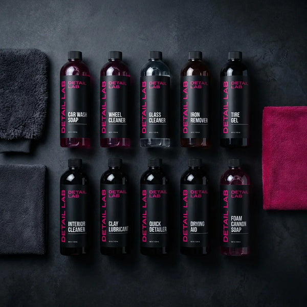 Detail Lab Pro Detailing Kit — 10-Piece Complete Wash & Clean Set