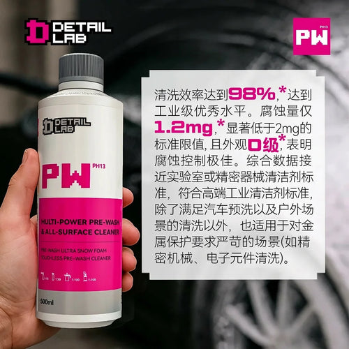 Detail Lab 5L Multi-Surface Wash Concentrate, Foam, Wheel & Interior (view 2)
