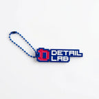 Detail Lab Logo Rearview Mirror Charm — Car Badge Pendant