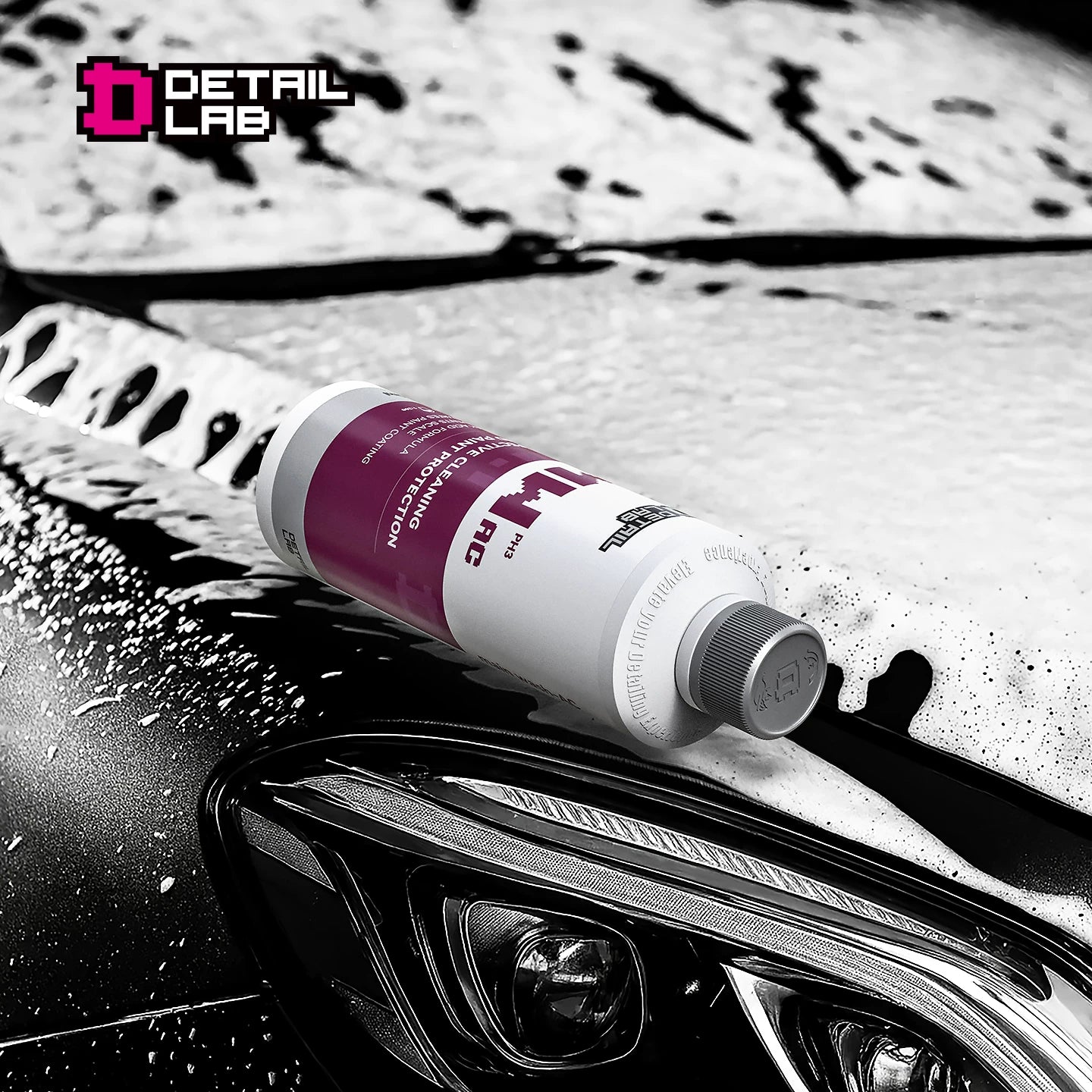 Detail Lab Acidic Car Wash, Water Spot & Wheel Cleaner, High Foam (view 2)