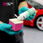 Detail Lab Wool Felt Glass Polish Pad, Oil Film Removal Applicator (view 4)