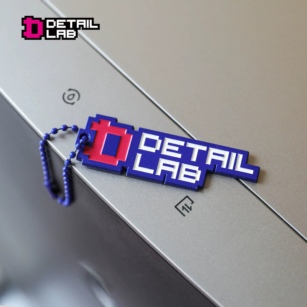 Detail Lab Logo Rearview Mirror Charm, Car Badge Pendant (view 3)