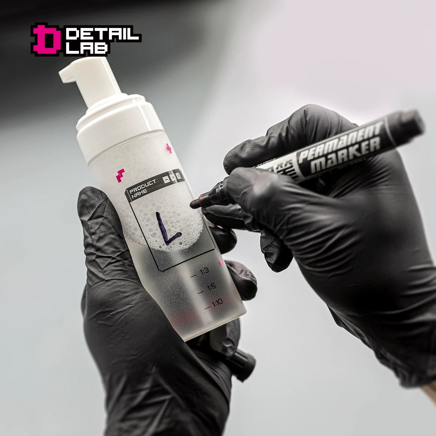 Detail Lab Mousse Foam Pump Bottle, Dilution Dispenser for Detailing (view 3)